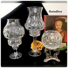 Hurricanes and Rose Bowl / Stand Pillar Candle Holders Centerpiece Holiday Set * picture