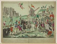 Photo:Prince de Conde,Don Quixote,Mirabeau Tonneau,1791,print picture