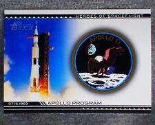 2009 Topps APOLLO 11 🌙 limited Heritage American Heroes Spaceflight Moon HSF-22 picture