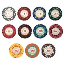 Casino Royale Poker Chips - SAMPLE PACK Set - 11 Denominations - 14 Gram NEW picture