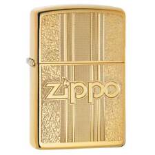 Zippo Windproof Lighter Classic Zippo Logo with Pattern Design Engraved (29677) picture
