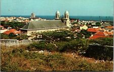 Postcard  View Western Half Of Willemstad Looking Towards Caribbean Sea  [dn] picture