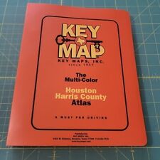 Houston Harris County Texas  Edition Key Map Atlas Spiral Book 2002 43rd Edition picture