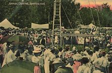 Annual Carnival Barnes Kansas KS Amusements c1910 Postcard picture