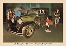 Postcard Antique Auto Museum Niagara Falls, Canada Al Capone's 1928 Cadillac picture