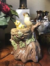 Vintage 1979 Otagiri 'Nested Bird' Music Box-I'd Like to Teach the World to Sing picture