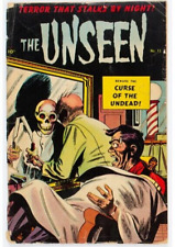 THE UNSEEN #15 FAIR 1.0 (STANDARD 1954) PRECODE HORROR. LAST ISSUE. picture