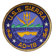 USN USS Sierra AD-18 Patch picture