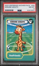 2023 Veefriends Zerocool Wizard Pack Genuine Giraffe #VF-GG PSA 8 picture