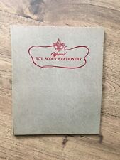 Vintage Official Boy Scout Stationery Packet picture