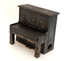 Vintage DieCast Bronze Upright Piano Antique Finish Hong Kong Pencil Sharpener picture