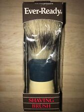 Vintage Ever-Ready F40 Shaving  Brush Blue Beige Handle Natural Bristle Brush picture