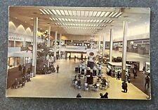 Postcard Interior of Midtown Plaza, Rochester NY Clock of the Nations picture