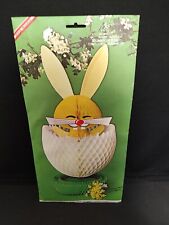 Vtg Easter Bunny Honey Comb NOS picture