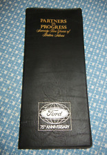 Vintage Ford 75th Anniversary Business Card Booklet picture
