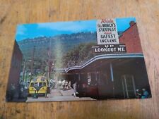 Chattanooga TN-Tennessee, The Incline Station, Antique Souvenir Vintage Postcard picture