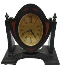 Seth Thomas 4 Jewels 8 Day Gothic Art Deco Mahogany Mantel Shelf Clock picture