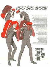Vintage 1972 BOY SCOUTS Membership Advertising Brochure Blank Application picture