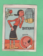 Olive Oyl/Popeye/ EC Segar  1940 Cultura Bruguera Spanish   Film Star card .. picture