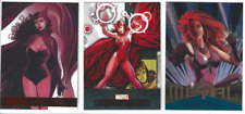 SCARLET WITCH  - 1996 / 2012 cards (Marvel) NEAR MINT NM+ BEGINNINGS/ METAL FOIL picture