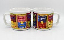 Vintage 1998 Houston Harvest CAMPBELL'S Soup Mug Cup Bowl Andy Warhol Design picture
