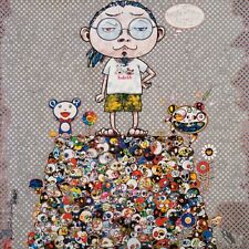 Takashi Murakami With the Notion of Death the Flowers Look Beautiful print picture