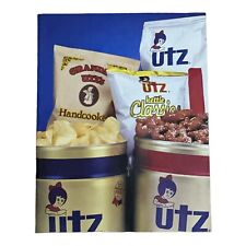 Vintage Utz Quality Foods Catalog 1990s Pretzels, Potato Chips and Popcorn picture