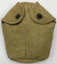 WW2 USMC Rare Named Canteen Cover  picture