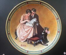 Lot of 8 Norman Rockwell  Knowles Collector Plates American Dream ~ Complete Set picture