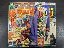 John Carter Warlord Of Mars Lot #13, #19, #22 & Annual #3 1977 Series picture