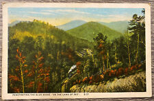 Vtg Postcard Blue Ridge Mountains North Carolina Posted Retro Nature Collection picture