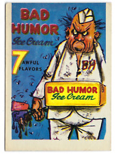 1960 Leaf Foney Ads MR. FONEY'S FUNNIES Card #48 BAD HUMOR ICE CREAM nm- o/c picture