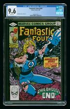 FANTASTIC FOUR #245 (1982) CGC 9.6 1st AVATAR FRANKLIN RICHARDS WHITE PAGES picture