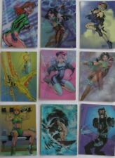 GEN 13 CHROMIUM 1995 SET WITH MOTION SET (9) AND GLOW IN THE DARK SET (9) picture