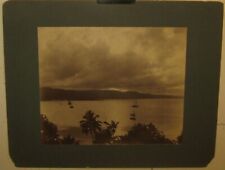 Original JAMES VALENTINE 'Montego Bay (Moonlight) JAMAICA Albumen PHOTOGRAPH picture