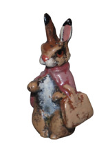 Antique Vienna Bronze Rabbit Beatrix Potter Miniature Figure Rare Size picture