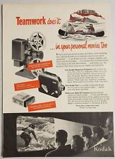 1949 Print Ad Cine-Kodak Magazine 8 Movie Camera Eight 33 Projector Rochester,NY picture
