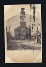 c1905 First Reformed Church New Brunswick NJ Jersey Albertype Chas Tamm Postcard picture