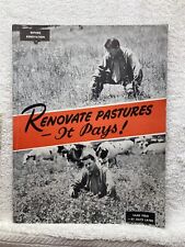 1930's 1940's 1950's Renovate Pastures Farming Agrico Fertilizers  Vtg picture