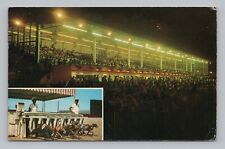 Postcard Greyhound Racing Daytona Beach Kennel Club Florida picture