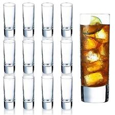 Farielyn-X Clear Heavy Base Shot Glasses 12 Pack, 2 oz Tall Glass Set for Whi... picture