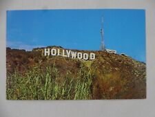 1988 Postcard Hollywood Sign CA USA Unposted picture