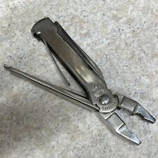 Vintage Seaboard Steel Company France 3 Blade Multi Tool Knife Punch picture