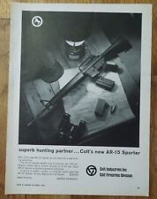 1964 COLT'S FIREARMS Colt's AR-15 Sporter Magazine Ad picture