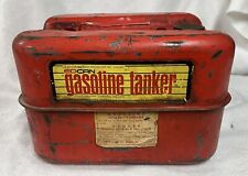 Vintage EDCAN ED Can - 2.5 Gallon Gas Gasoline Can - 2 1/2 Gallon Tanker - Metal picture