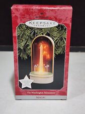 1998 Hallmark Keepsake NEW The Washington Monument  Lights and Sound Ornament picture