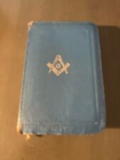 Holy Bible Masonic Edition A.J.HOLMAN Company John Wesley Kelchner 1951 picture