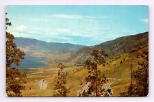 1960s Postcard Aerial view Osoyoos Okanagan Valley by Penticton British Columbia picture