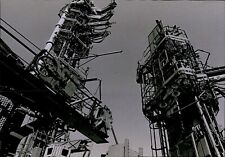 LG862 '74 Orig Photo ARMS OF GEMINI UMBILICAL TOWER Launch Pad 19 Cape Canaveral picture
