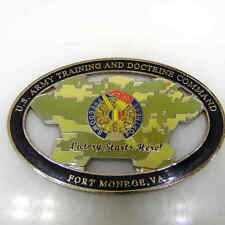 U.S. ARMY TRAINING AND DOCTRINE COMMAND FORT MONROE VA CHALLENGE COIN picture